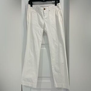 OLD NAVY White Chinos, Size 2R